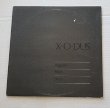 X-O-DUS English Black Boys 12&quot; Vinyl UK 1980 Factory FAC 11 EX/G+ - £42.78 GBP