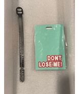 Hard Plastic 4" Luggage Tag (DON'T LOSE ME!) W/ Strap *NEW* bb1 - $9.99