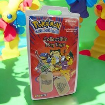 Vintage Pokémon Dog Tags #67 MACHOKE Toysite Nintendo NOS Collectable  - $13.57