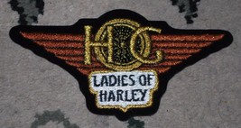 Harley Davidson  Ladies of Harley *HOG* - Harley Owners Group -  Patch - $9.49