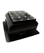 Attic Breeze Solar Powered Ventilation Vent Exhaust Fan AB 252a-brn PICK UP - $9,950.05 MXN
