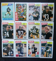 1987 Topps Pittsburgh Steelers Team Set of 12 Football Cards - £12.52 GBP