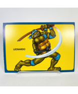1990 Teenage Mutant Ninja Turtles Postcards Leonardo Swinging Sword TMNT... - $73.47 MXN