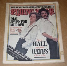 Hall &amp; Oates Rolling Stone Magazine Vintage 1977 - $24.99