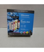 NEW HP Compatible 564XL Ink Cartridges Office Depot Black and Color -C - $7.66