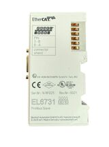 Beckhoff EtherCAT Profibus Slave, EL6731 0010, EL 6731 0010 - $49.36