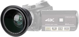 For Use With Camcorders And Dslr Cameras, A 37Mm 0.39X Professional Hd Wide - £58.15 GBP