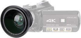 For Use With Camcorders And Dslr Cameras, A 37Mm 0.39X Professional Hd Wide - £62.73 GBP