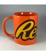 Retro Logo Orange REESE&#39;S Peanut Butter Cups Reese&#39;s Pieces Candy Coffee... - £11.16 GBP