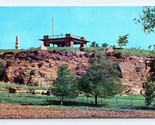 Pawnee Rock Santa Fe Sentiero Pawnee Kansas Ks Unp Cromo Cartolina P1 - £3.20 GBP