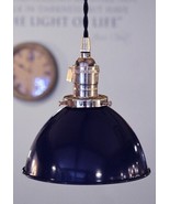 Blue Industrial 7&quot; Dome Parlor Style Kitchen Pendant Lighting -Industria... - €115,14 EUR