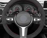 Steering Wheel Cover For BMW F87 M2 F80 M3 F82 M4 M5 F12 F13 M6 F85 X5 M... - £29.08 GBP+