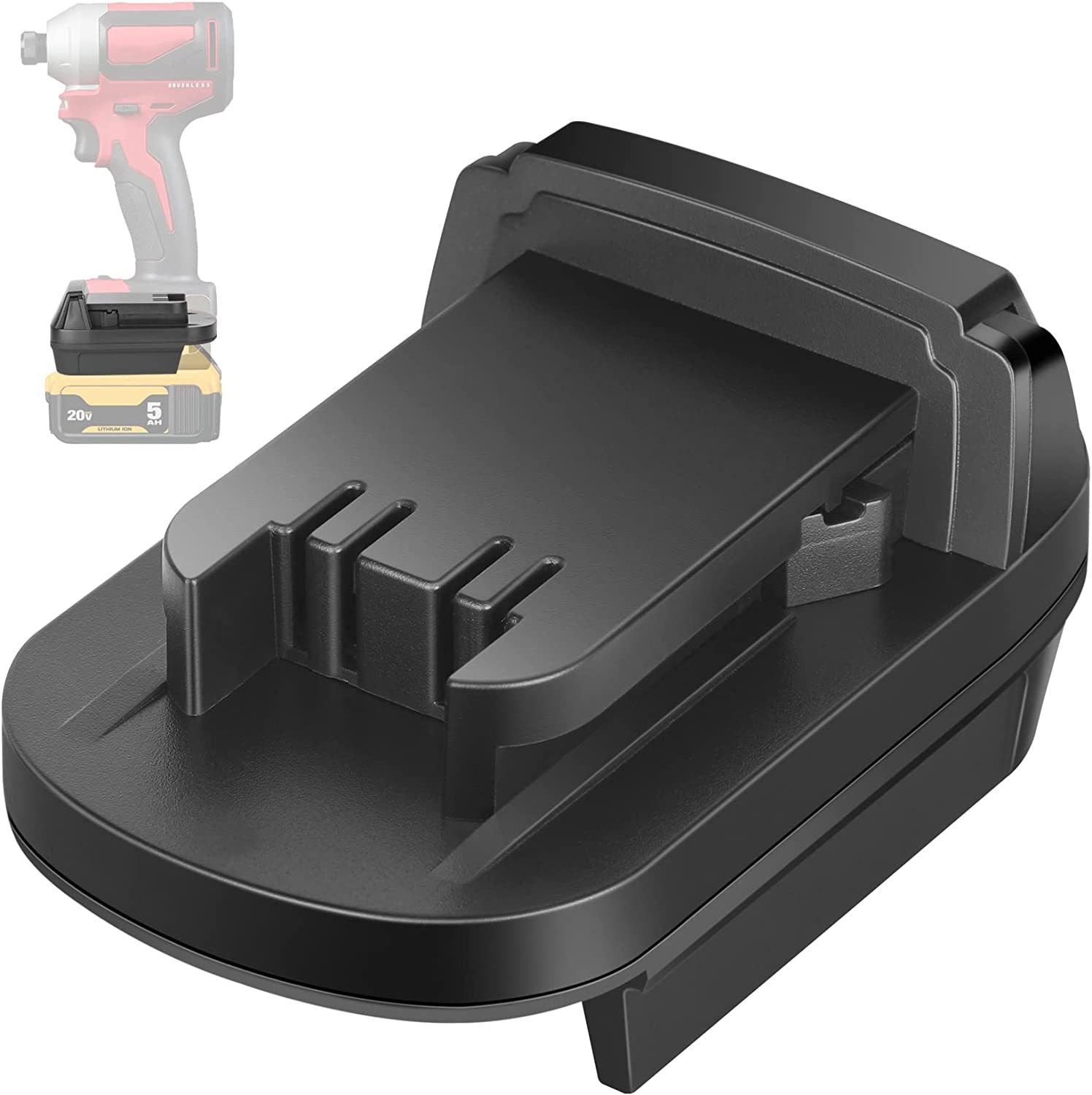 In Order To Convert A Dewalt 20V Battery To A Milwaukee M18 18V Battery For - $35.96