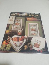 They&#39;re Good for You by Deborah Lambein Leisure Arts #2433 Cross Stitch - $8.98