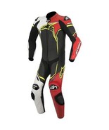 MOTOGP ALPINESTAR CUSTMZED MOTORBIKE SUIT MOTORBIKE RACEING COWHIDE LEAT... - €229,93 EUR