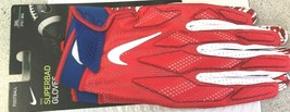 NIKE SUPERBAD 4.5 ADULT PADDED FOOTBALL GLOVES, NFL BUFFALO BILLS, 3XL  ... - $44.54