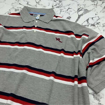 Men’s Rocawear Grey | Navy | Red | White Big &amp; Tall Polo Shirt - £77.06 GBP