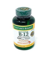 Nature&#39;s Bounty Quick Dissolve Fast Acting Vitamin B-12 2500 mcg, Natura... - $24.30