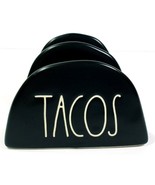 Rae Dunn Taco Holder 2.5&quot; x 3.5&quot; by Magenta Black NWT - £16.11 GBP