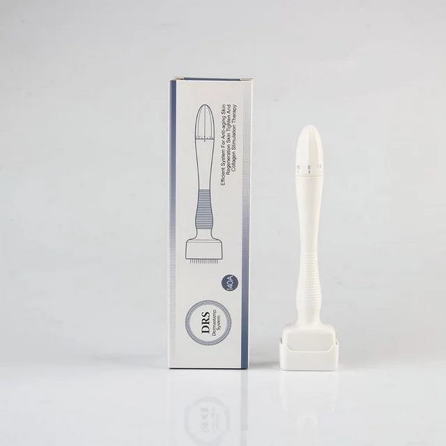 Adjustable 140 Pin Derma Stamp Skin Care Anti-aging Therapy Scars Acne - $270.57 MXN