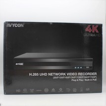 AVYCON 4K H.265 UHD Network Video Recorder 8 Channel  AVR-NN808P8, NO HD... - £357.35 GBP