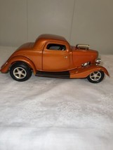 Ertl 1934 Ford High Tech Deluxe Coupe Hot Street Rod 1:18 Diecast RARE - $60.78