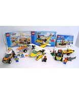 3 Lego City Sets 3178 Sea Plane 60286 Beach Rescue 7737 Coast Guard Jet ... - $24.95
