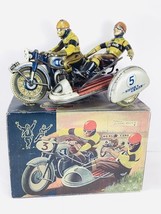 Tippco * Silver Racer * Motorcycle with Sidecar with Box - $1,548.35