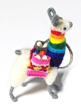 Chakra Llama key ring - $22.95