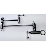 Signature Hardware 329233 Augusta Wall Mounted Pot Filler - Chrome - $150.31 CAD