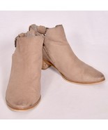 Dolce Vita Kara Women Round Toe Leather Tan Ankle Boot Size 8 - $16.24