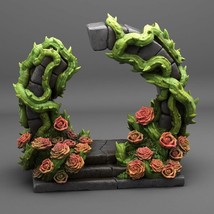 3D Printed Fantastic Plants and Rocks Rose Portal 28mm - 32mm D&amp;D Wargaming - £12.28 GBP+