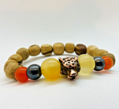 Palo Santo Beads Bracelet | Jaguar | 8mm beads - £18.97 GBP