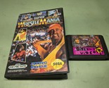 WWF Super Wrestlemania Sega Genesis Cartridge and Case - $9.89