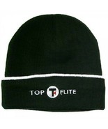 BRAND NEW TOP FLITE GOLF WINTER BEANIE HAT, BLACK. - $6.50