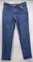 Lands End Jeans Mens 32X34 Traditional Fit Straight Leg Blue Denim Comfort Waist - £11.60 GBP