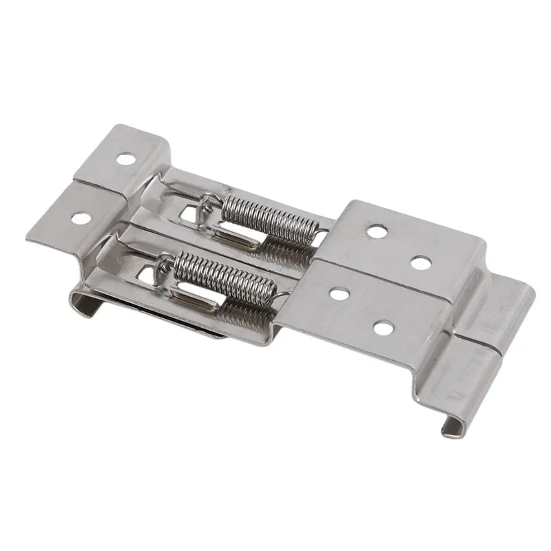 1Pcs Car License Plate Spring Loaded Stainless Steel cket Car Fe Holder Trailer  - $85.27