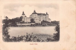 Suède ~ Lecko Slott ~1900s Carte Postale - £6.64 GBP