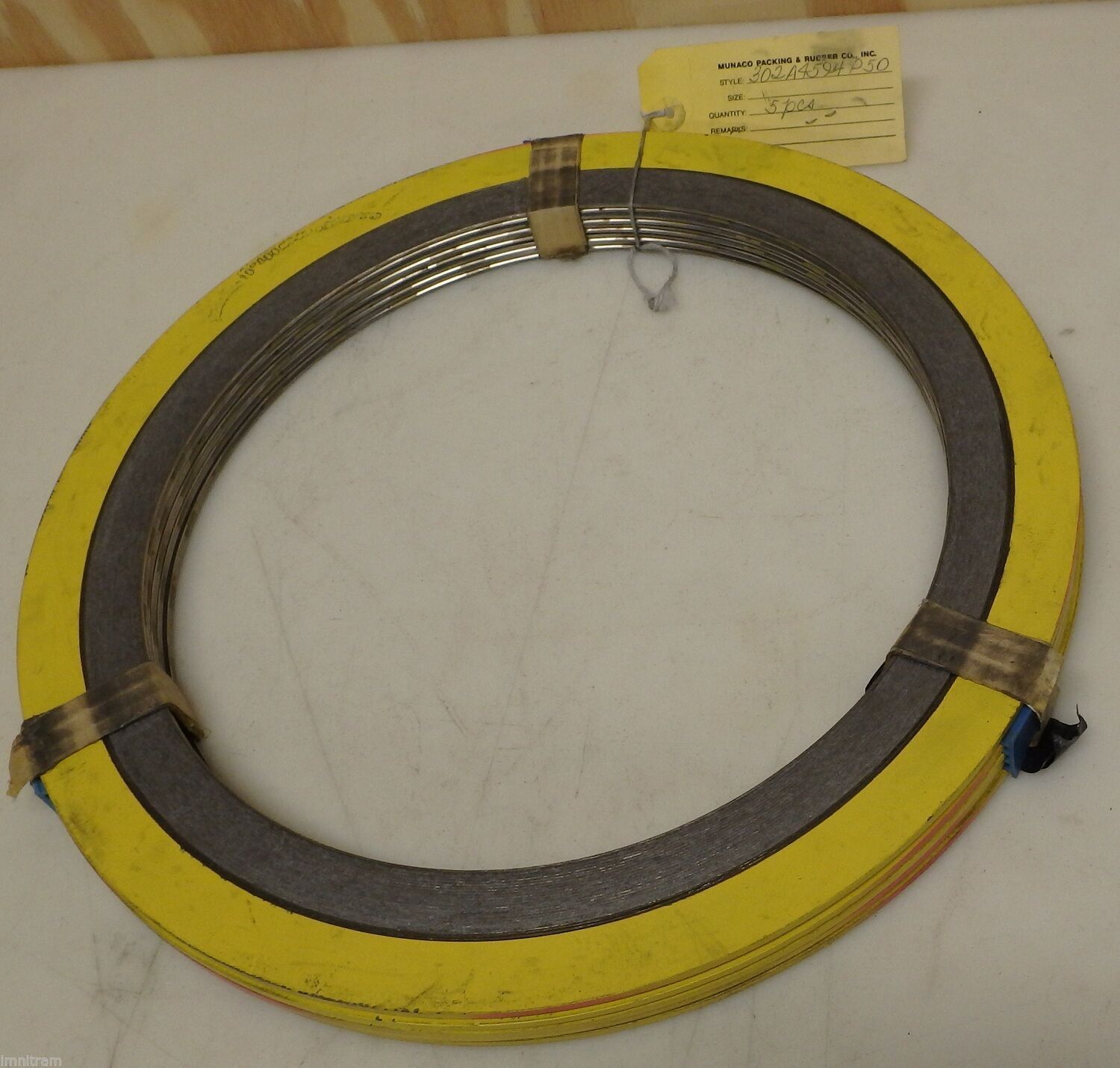 10 NEW 10&quot; FLEXITALLIC API-601 FLEXITE SUPER 10IN 400 Spiral Wound Metal... - $19.75