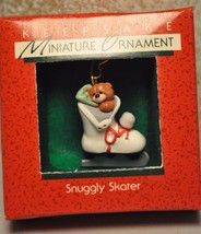 Hallmark - Snuggly Skater - Teddy - Miniature Keepsake Ornament - £10.02 GBP