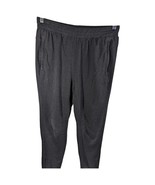 Adidas Joggers Dark Gray Medium Sweatpants Aeroready 29x28.5 Workout Sweats - $30.69 CAD