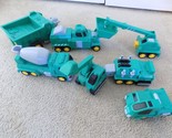 Lot of (7) Toy Construction Vehicles--FREE SHIPPING! - £15.74 GBP