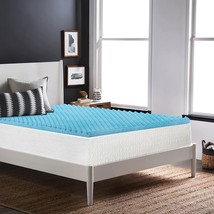 The Zayton 1-Inch Convoluted Gel Infused Memory Foam Mattress Topper With Egg - £27.50 GBP