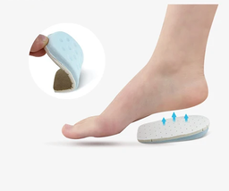 Unisex 2 pairs Anti Pronation  Adhesive Latex Foam High Heel Half insole... - £3.92 GBP