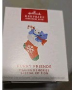 2024 Hallmark Keepsake Ornament ~ &quot;Furry Friends&quot; ~ Member Exclusive~ NEW - $25.72 CAD