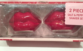 Valentines Day Red Lips Salt &amp; Pepper Shakers Valentine's Kitchen Decor - $19.99