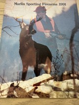 1991 MARLIN SPORTING FIREARMS CATALOG - $236.05 MXN
