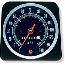 OER 140 Mph Speedometer With Speed Warning For 1969 Copo Chevy Camaro - £165.39 GBP