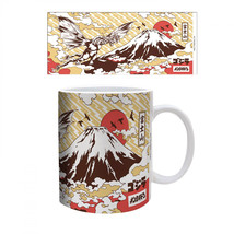 Godzilla Mt. Fuji Traditional Art 11 oz. Ceramic Mug Multi-Color - £15.67 GBP