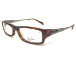 Ray-Ban Eyeglasses Frames RB5136 2310 Brown Tortoise Silver Titanium 51-... - $74.58
